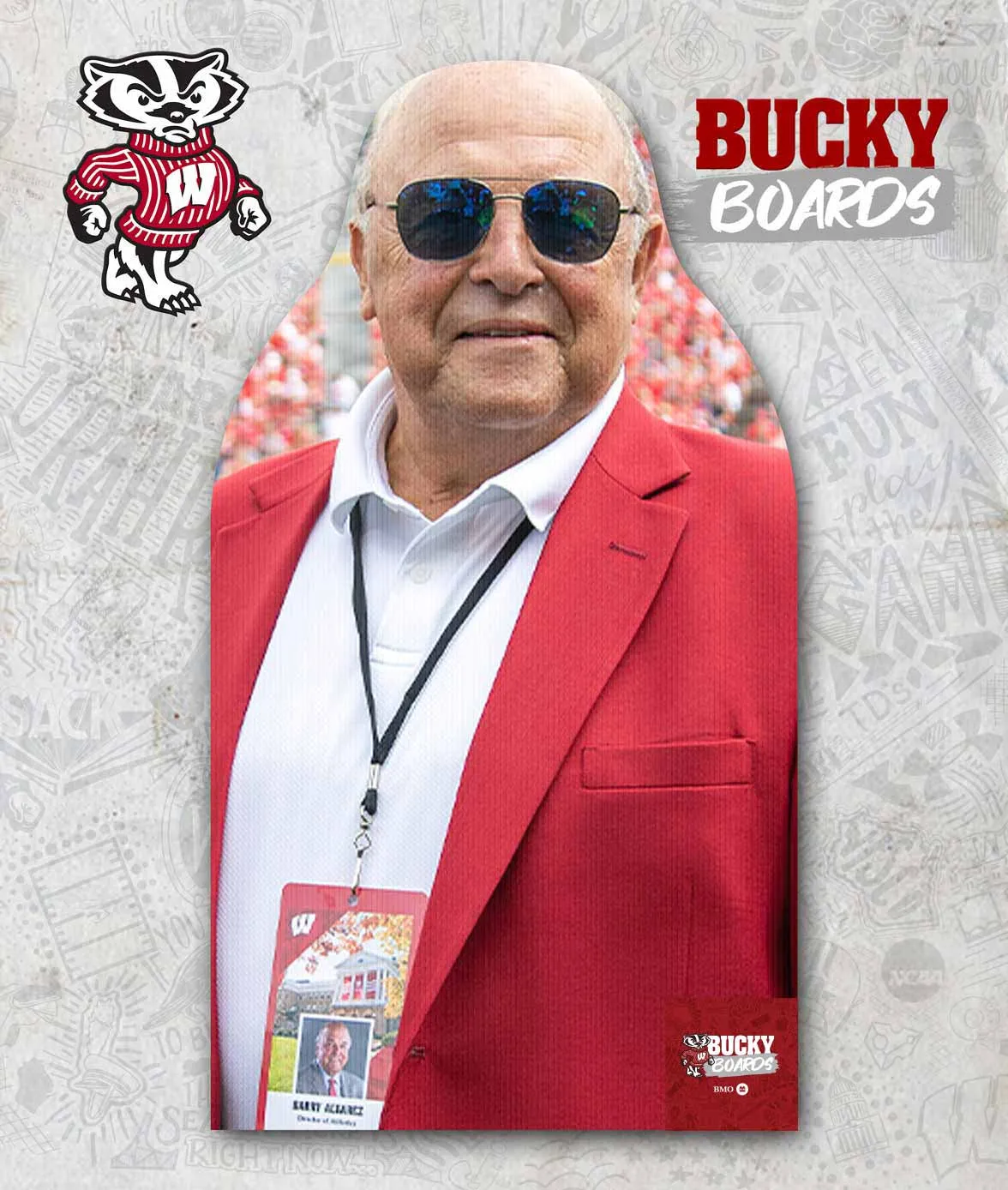 Wisconsin - Team Family Bucky Boards