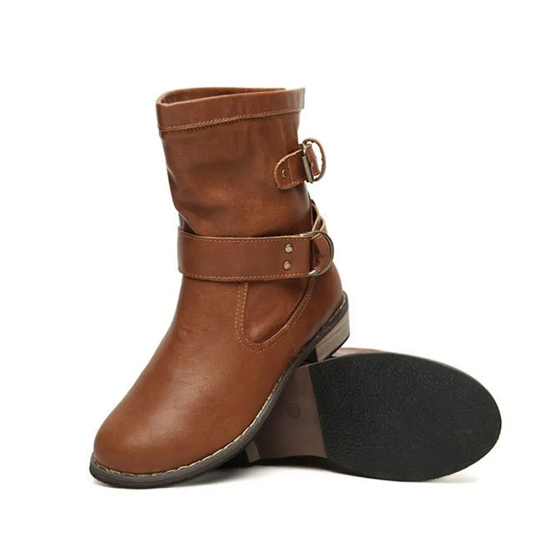 Women Ankle Shoes Handsome Ankle Boots
