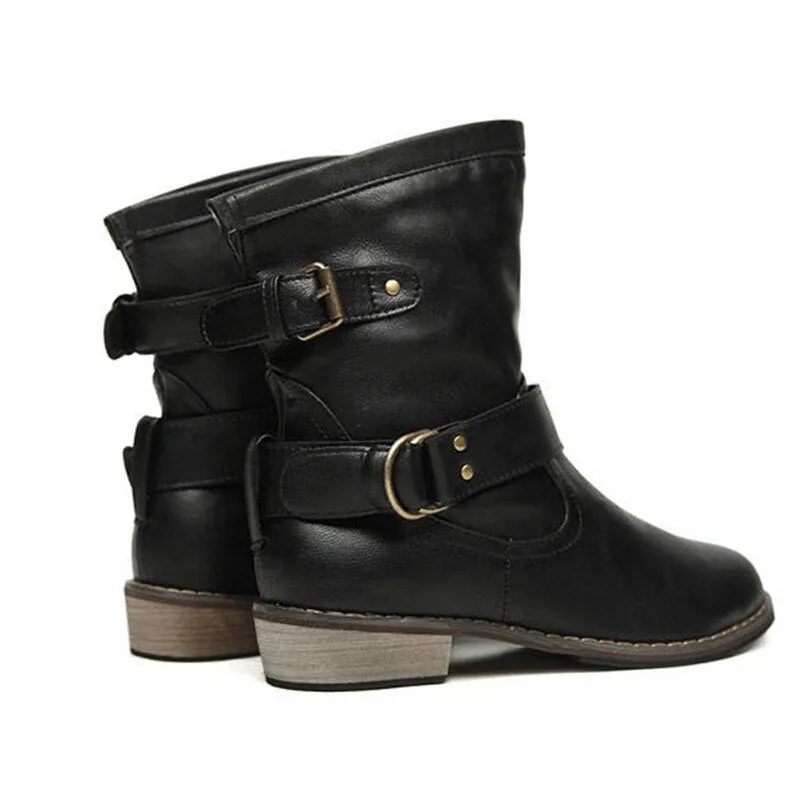 Women Ankle Shoes Handsome Ankle Boots