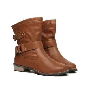 Women Ankle Shoes Handsome Ankle Boots