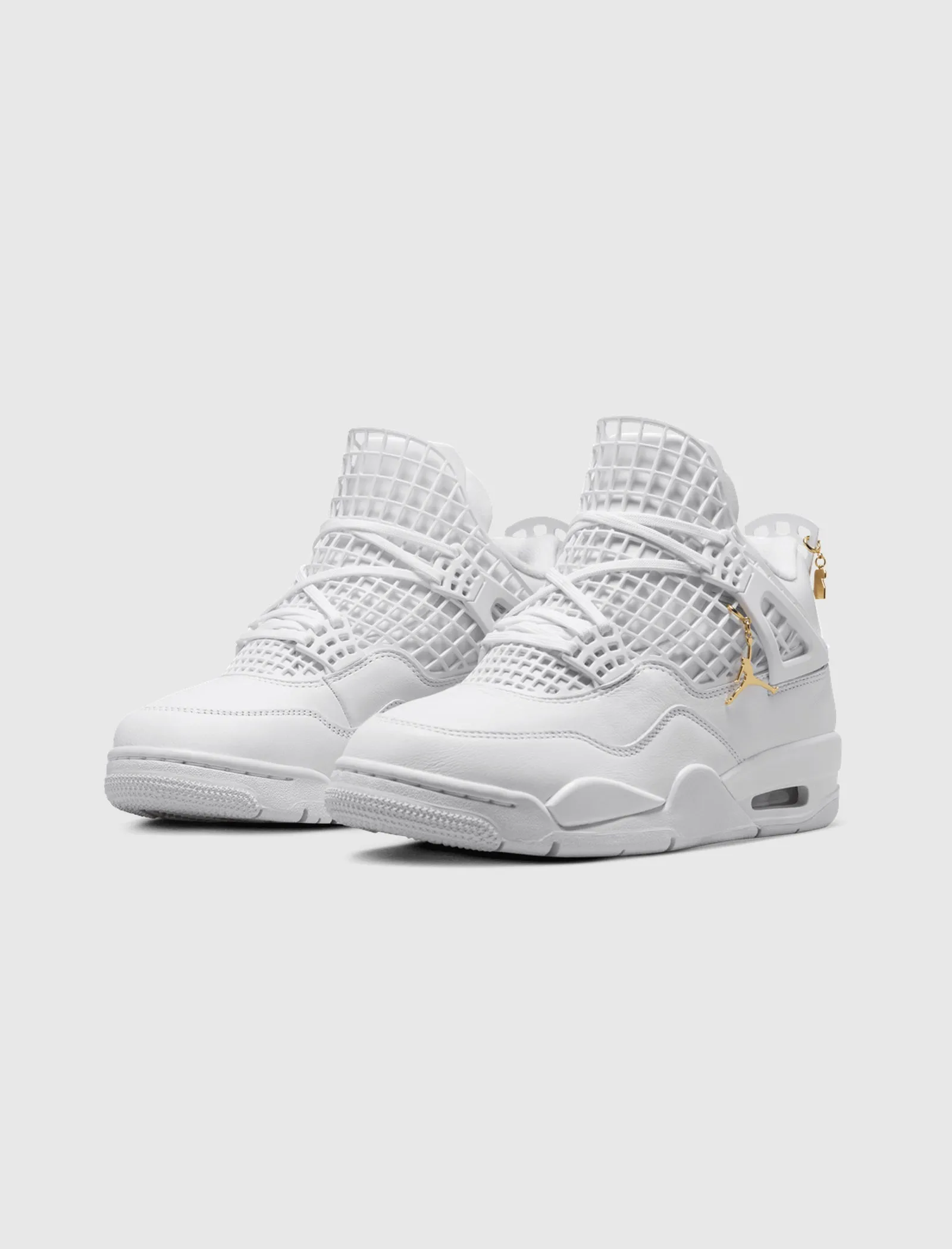 WOMEN'S AIR JORDAN 4 NET "WHITE"