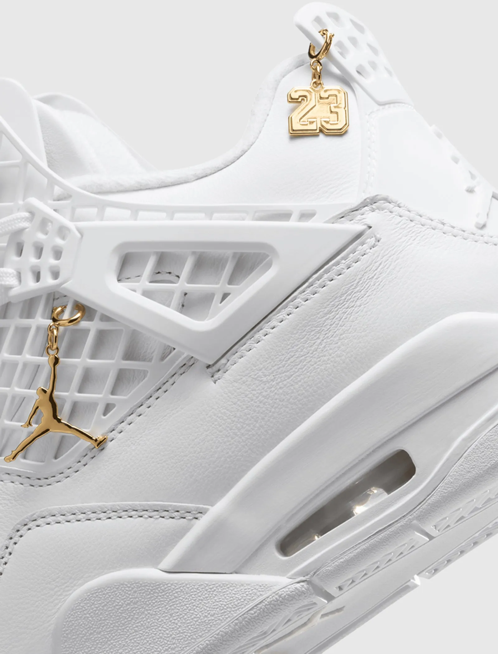 WOMEN'S AIR JORDAN 4 NET "WHITE"