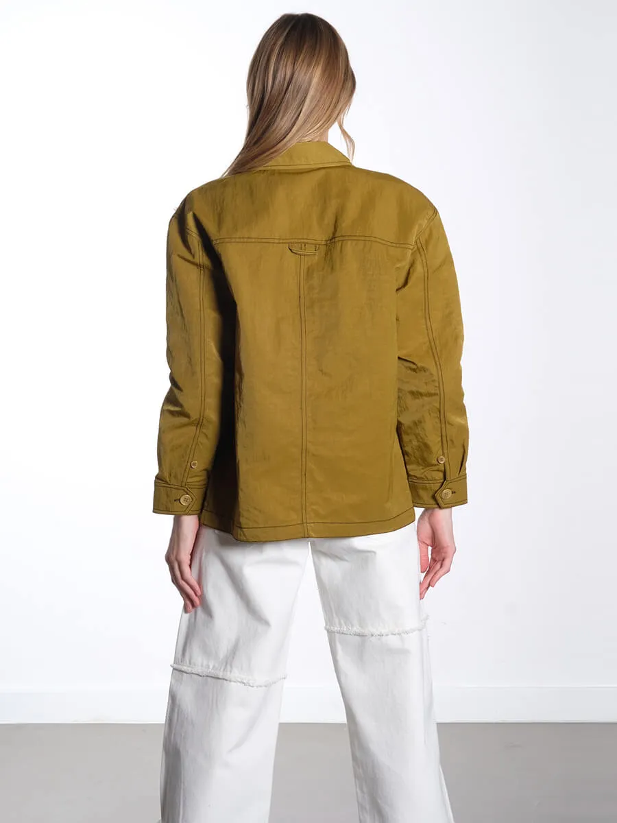 Workwear Shirt Jacket - Olive
