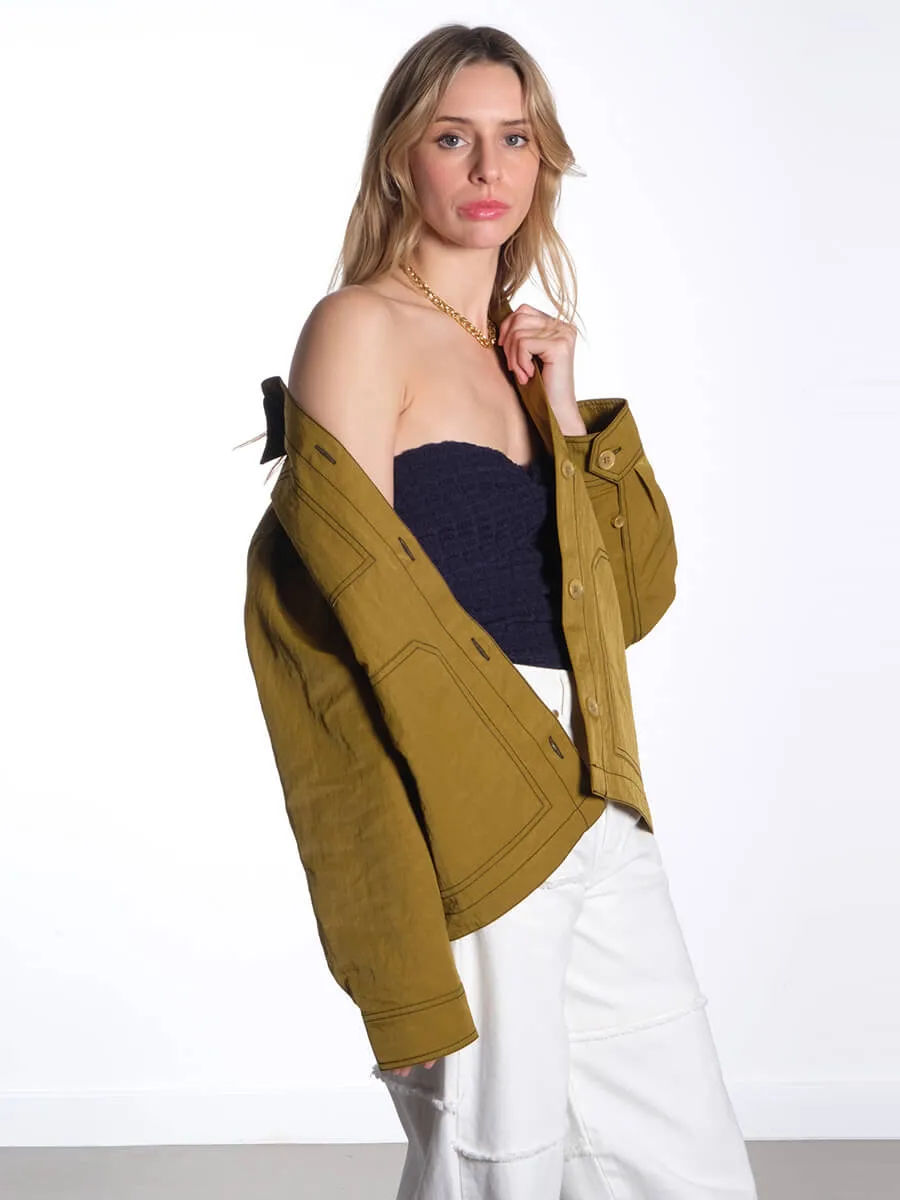 Workwear Shirt Jacket - Olive