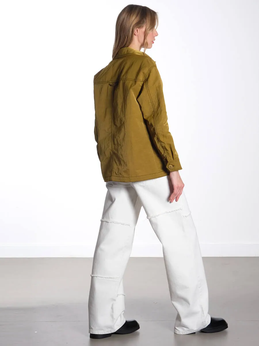 Workwear Shirt Jacket - Olive