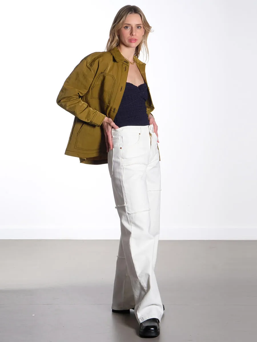Workwear Shirt Jacket - Olive