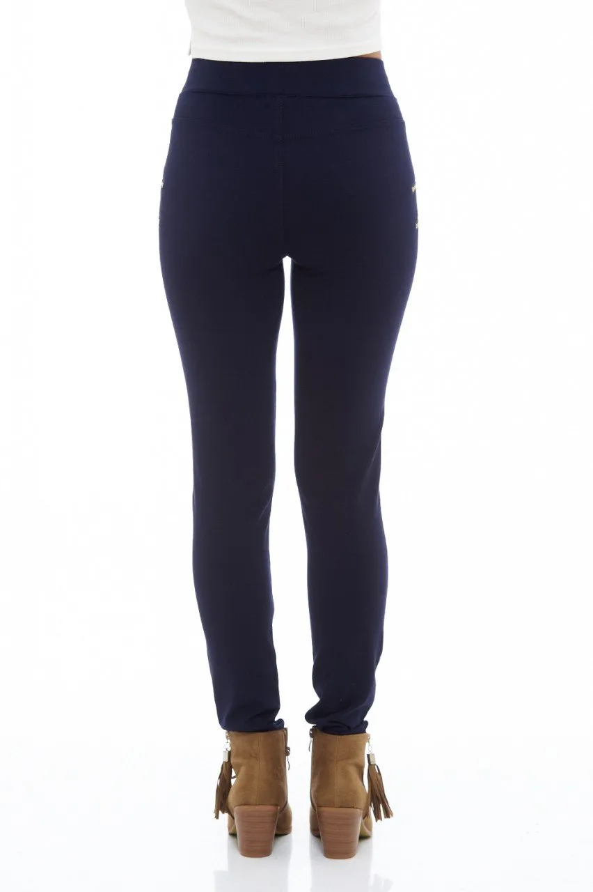 Zip Detail Leggings